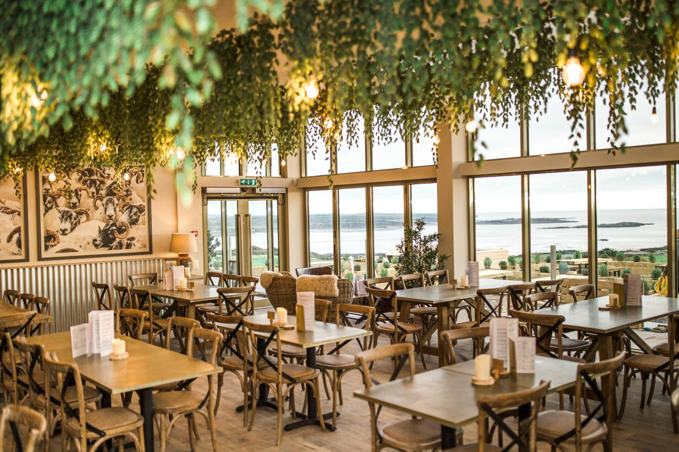 Seaviews from the restaurant Gather, Dumfries and Galloway